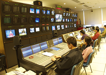 CCTV - News Channel Production Studio