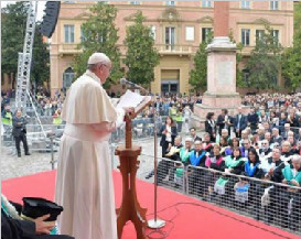 VIO & DVA for Pope Francis visit in Bologna