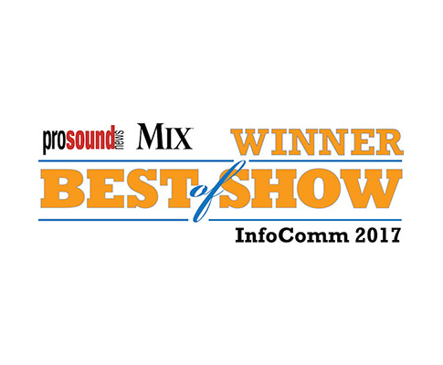 Clair Brothers Wins Best of Show at Infocomm 2017