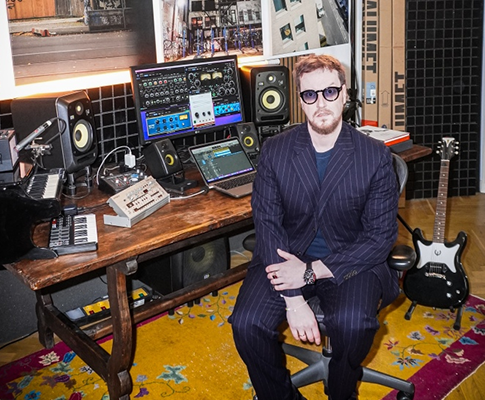 German Artist Ron Flieger Takes His Studio on the Road With KRK GoAux