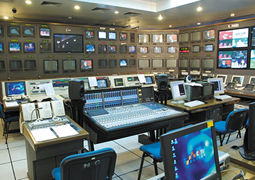 cctv - news broadcasting studio