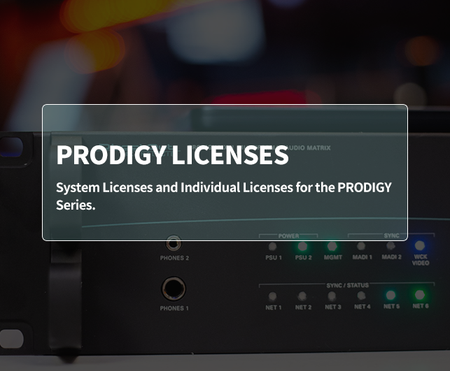 PRODIGY LICENSES - Digital Media Technology Co.