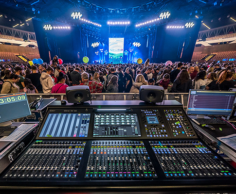 Poland’s 120dB Doubles Up On Solid State Logic’s System T For Internet Superstars’ Arena Tour
