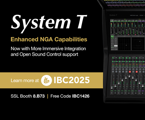 Solid State Logic Expands Next Generation Audio Capabilities at IBC 2025 with Integrated Development