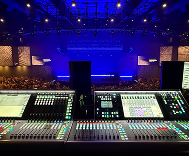 Church on the Move Upgrades its Audio Production Facilities, with New Solid State Logic L650 and L450 Mixing Consoles